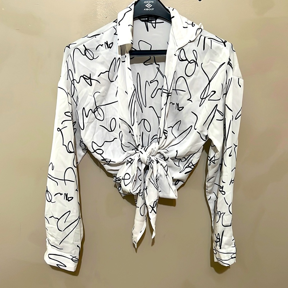 Tie up crop top